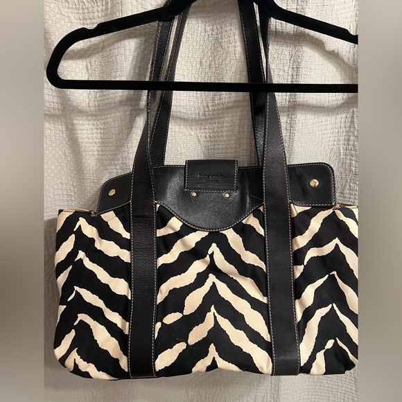 Kate spade zebra purse - Picture 2 of 11
